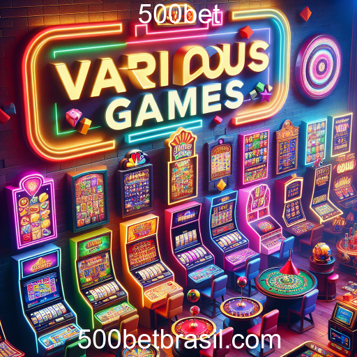 Explore a Diversidade dos Jogos na 500bet